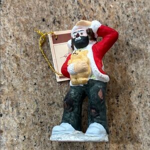 Vintage Emmett Kelly Jr. Holiday Ornament